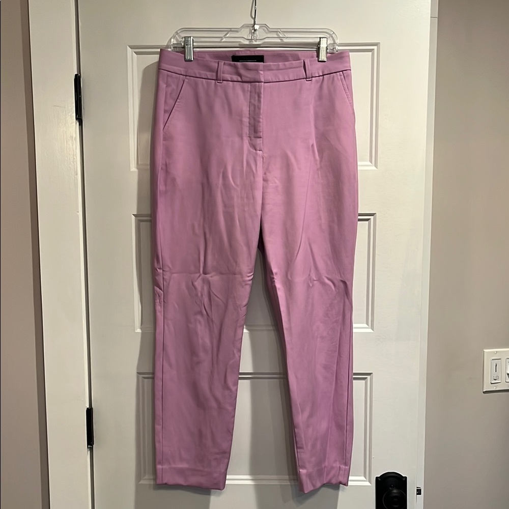 White House Black Market Women's Lilac Dress Pants